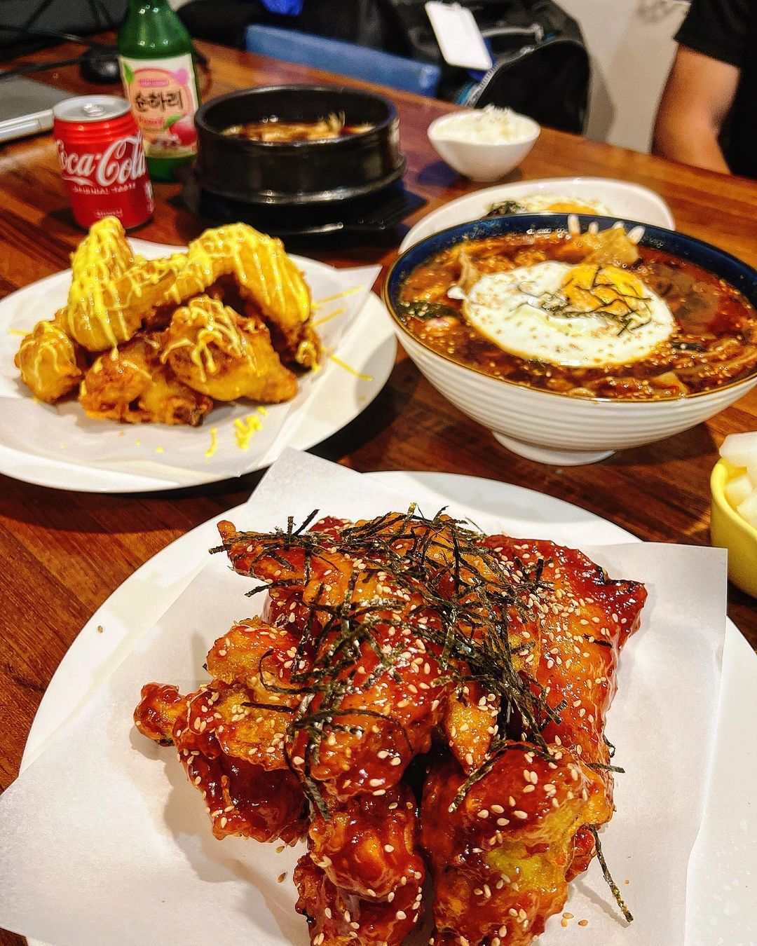 綠島特色美食推薦，AJS韓式炸雞店餐點